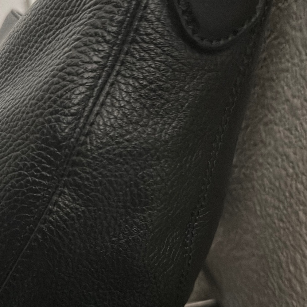 MICHAEL KORS BROOKE LARGE HOBO SHLDR LEATHER BLACK COLOR AND - Picture 6 of 16